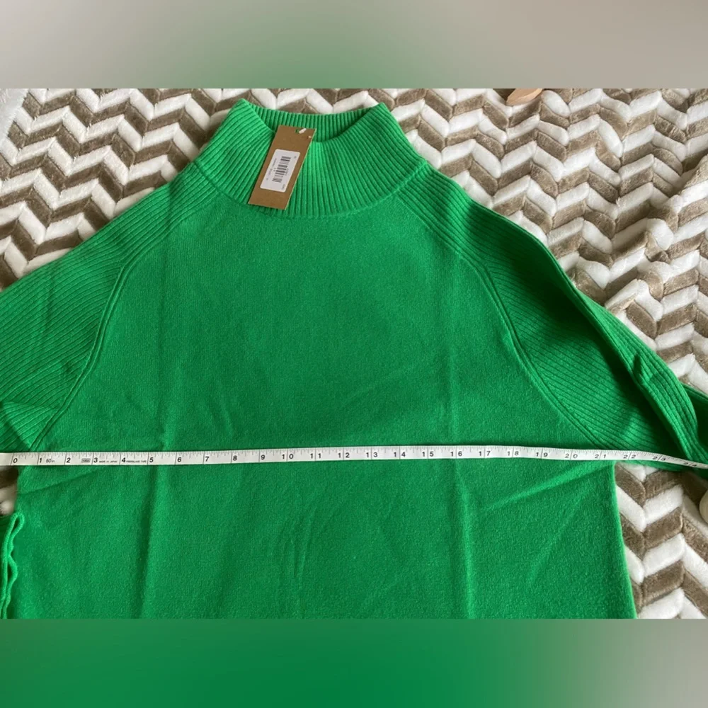 Luxury Mongolian cashmere turtle neck sweater Blue Sky Cashmere Sz M - Picture 12 of 12